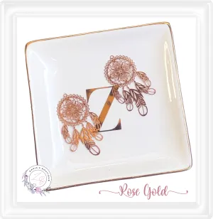⋅ Dreamcatchers ⋅ Rose Gold Metal Earring Embellishments ⋅ 2 pieces
