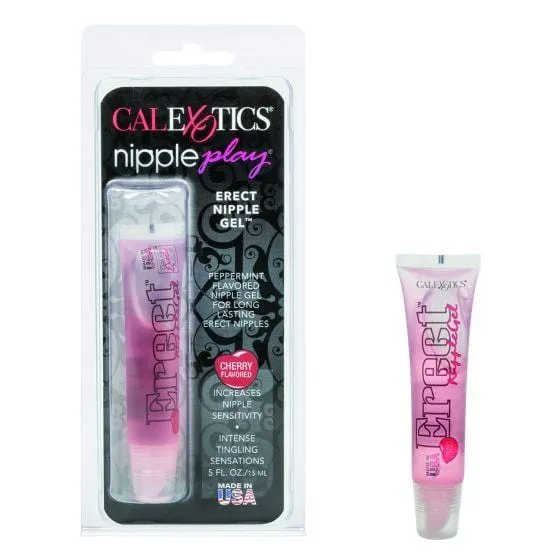 0730C      Nipple Play Erect Nipple Gel Cherry - LAST CHANCE - Final Closeout!