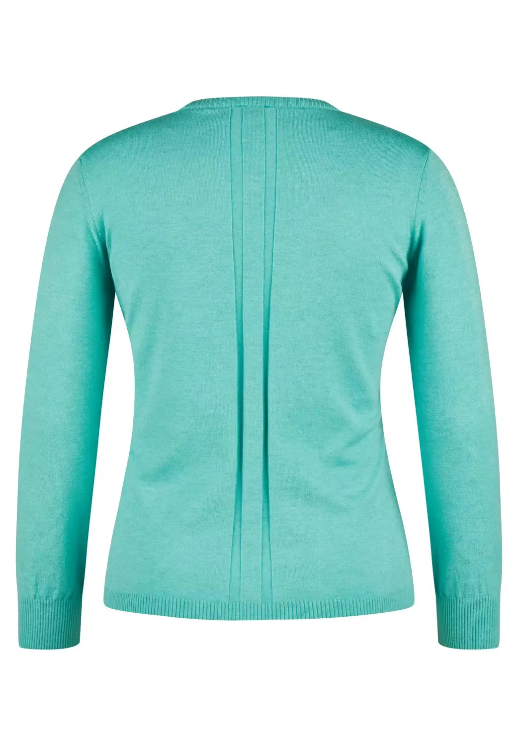 111522 - Button-Up Cardigan - Green - Rabe