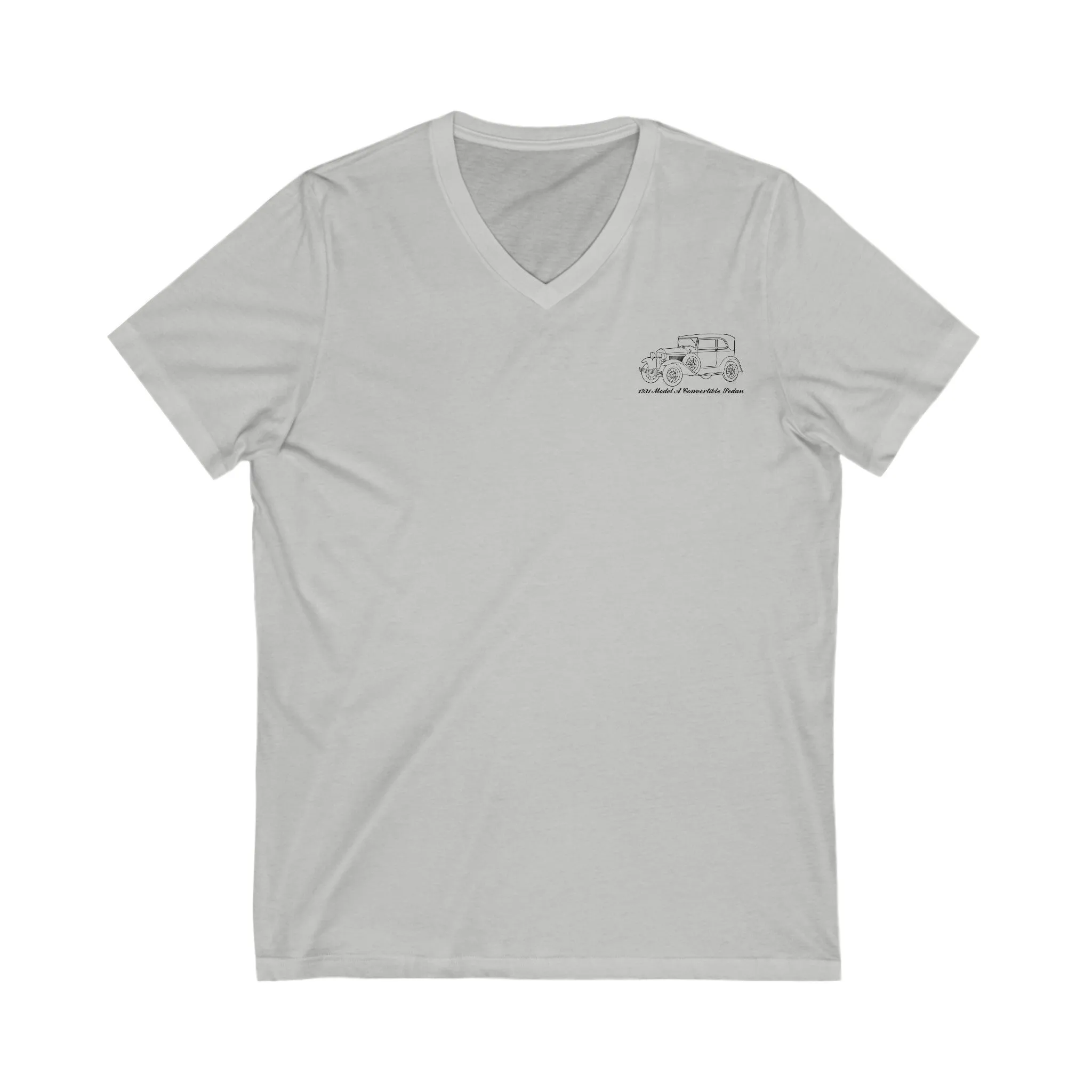 1931 Convertible Sedan Women's V-Neck Shirt