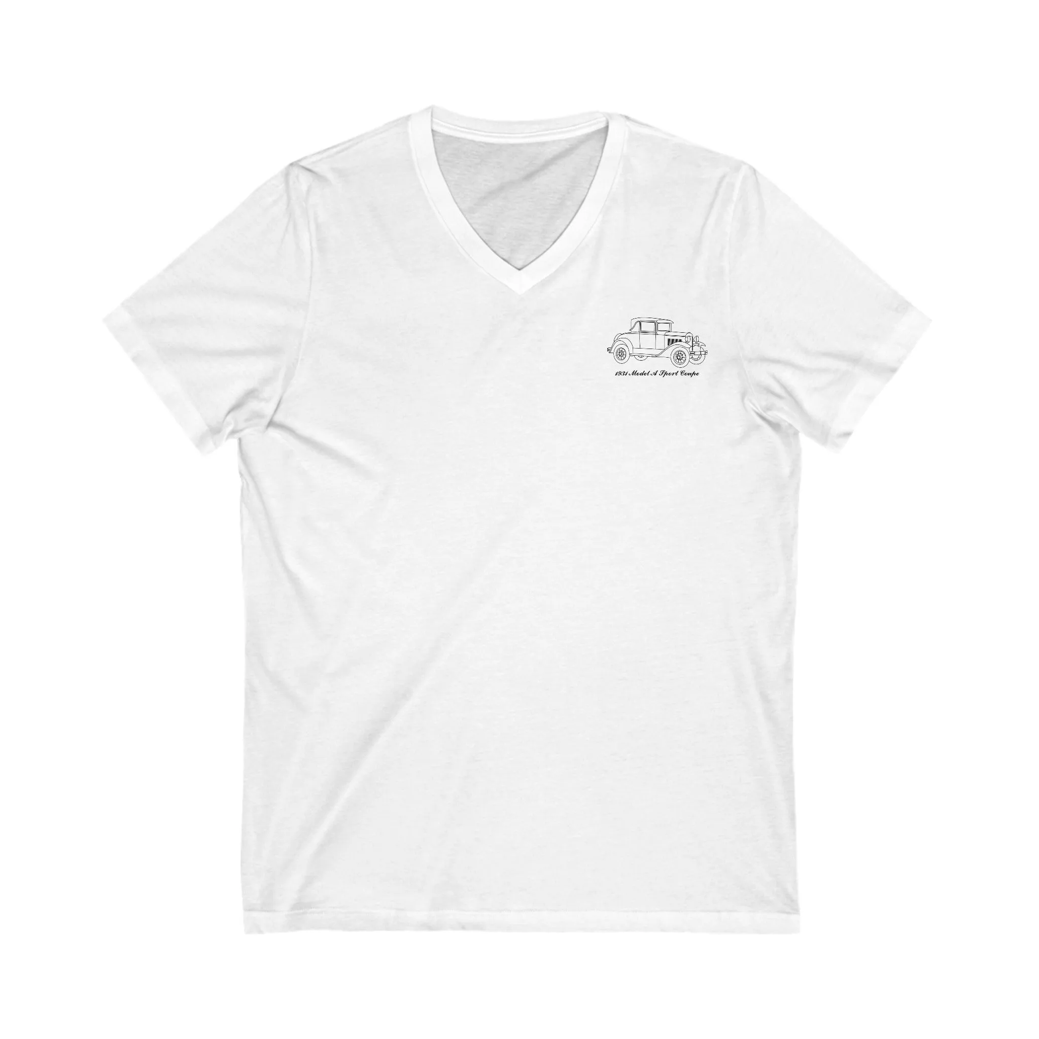 1931 Sport Coupe Women's V-Neck Shirt