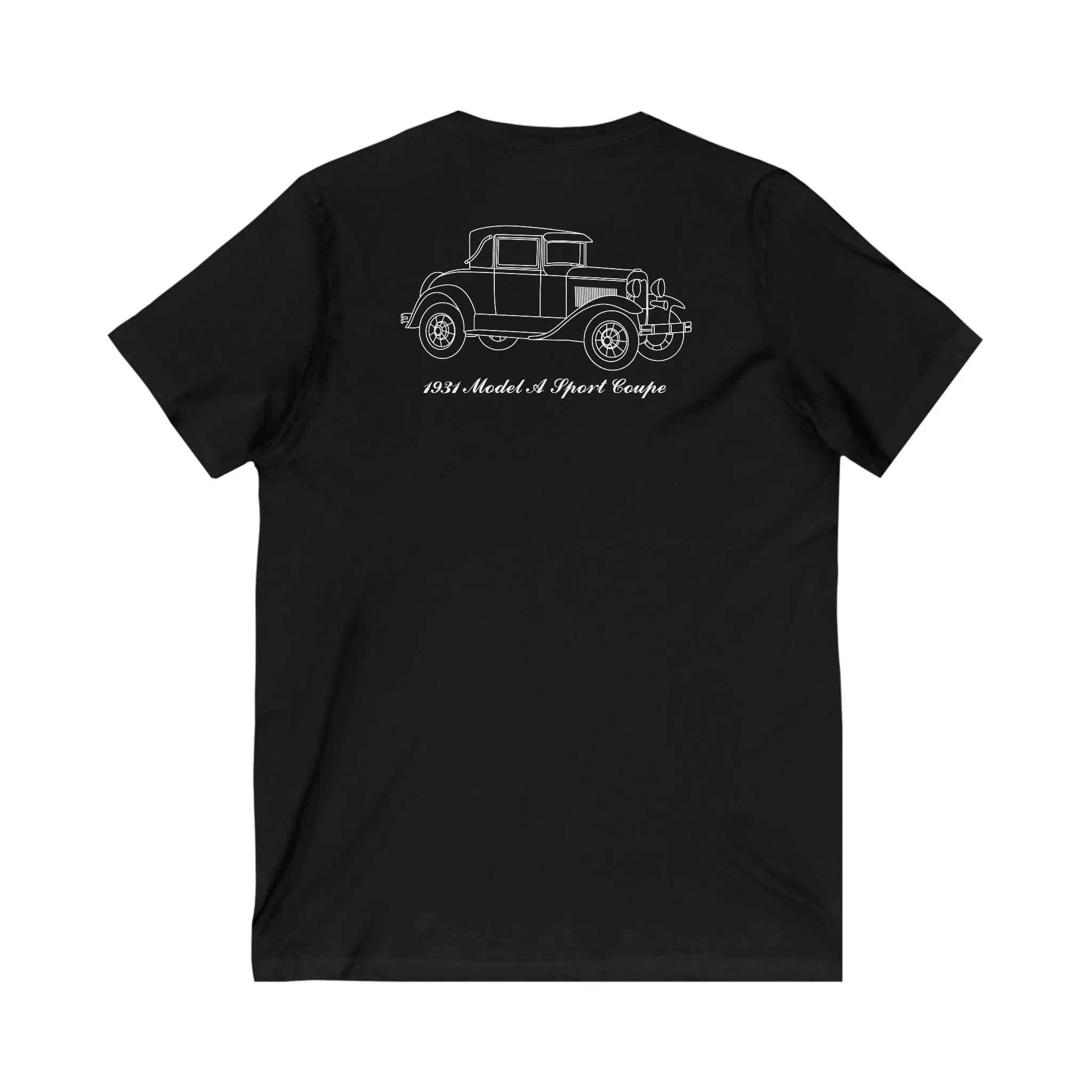 1931 Sport Coupe Women's V-Neck Shirt