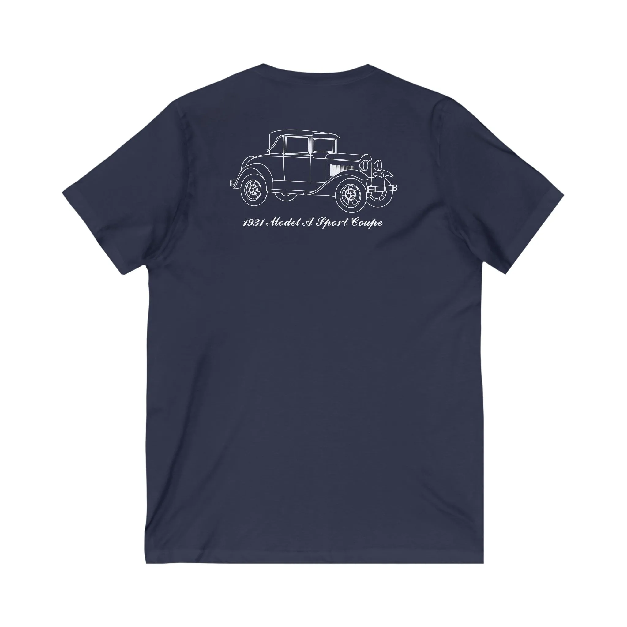 1931 Sport Coupe Women's V-Neck Shirt
