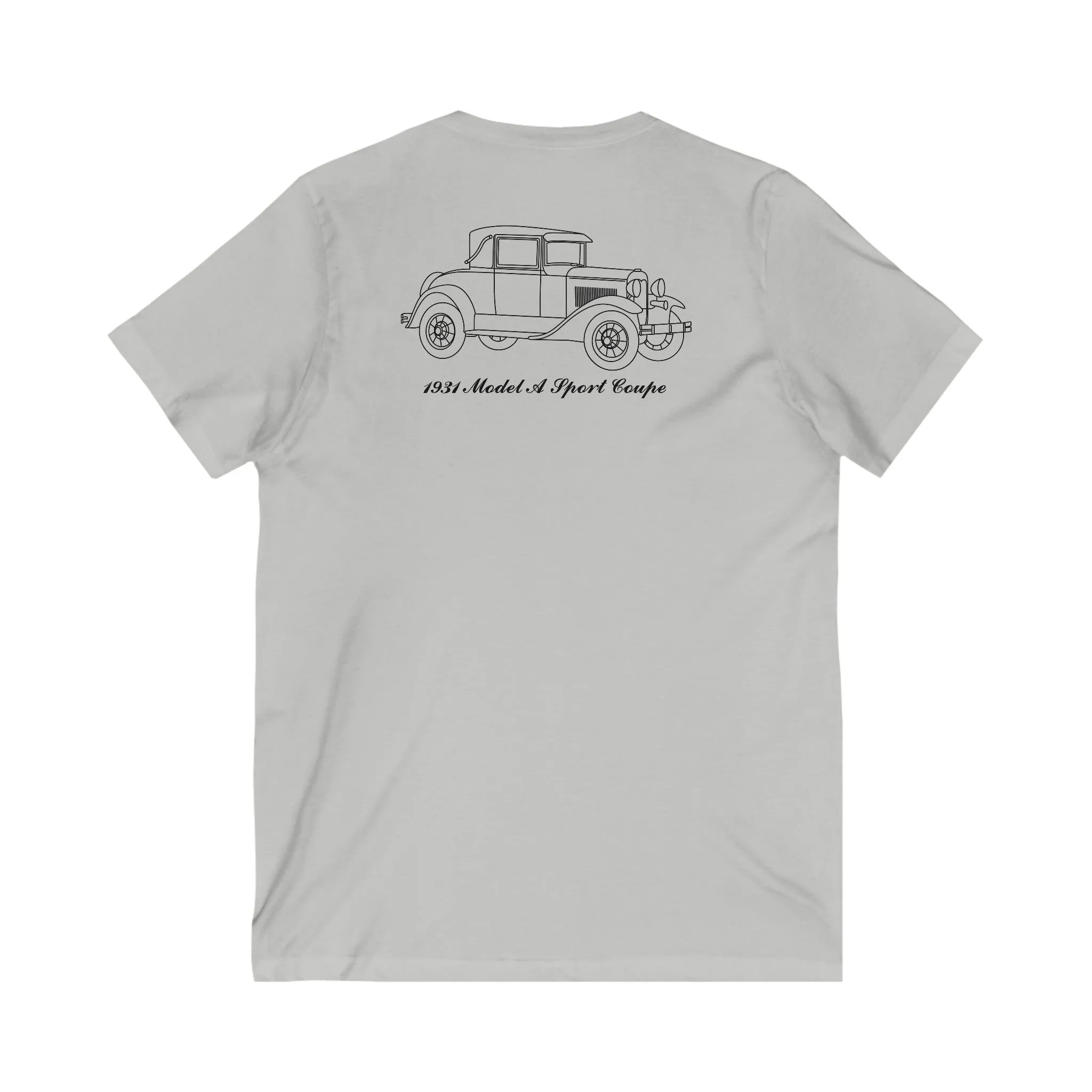 1931 Sport Coupe Women's V-Neck Shirt