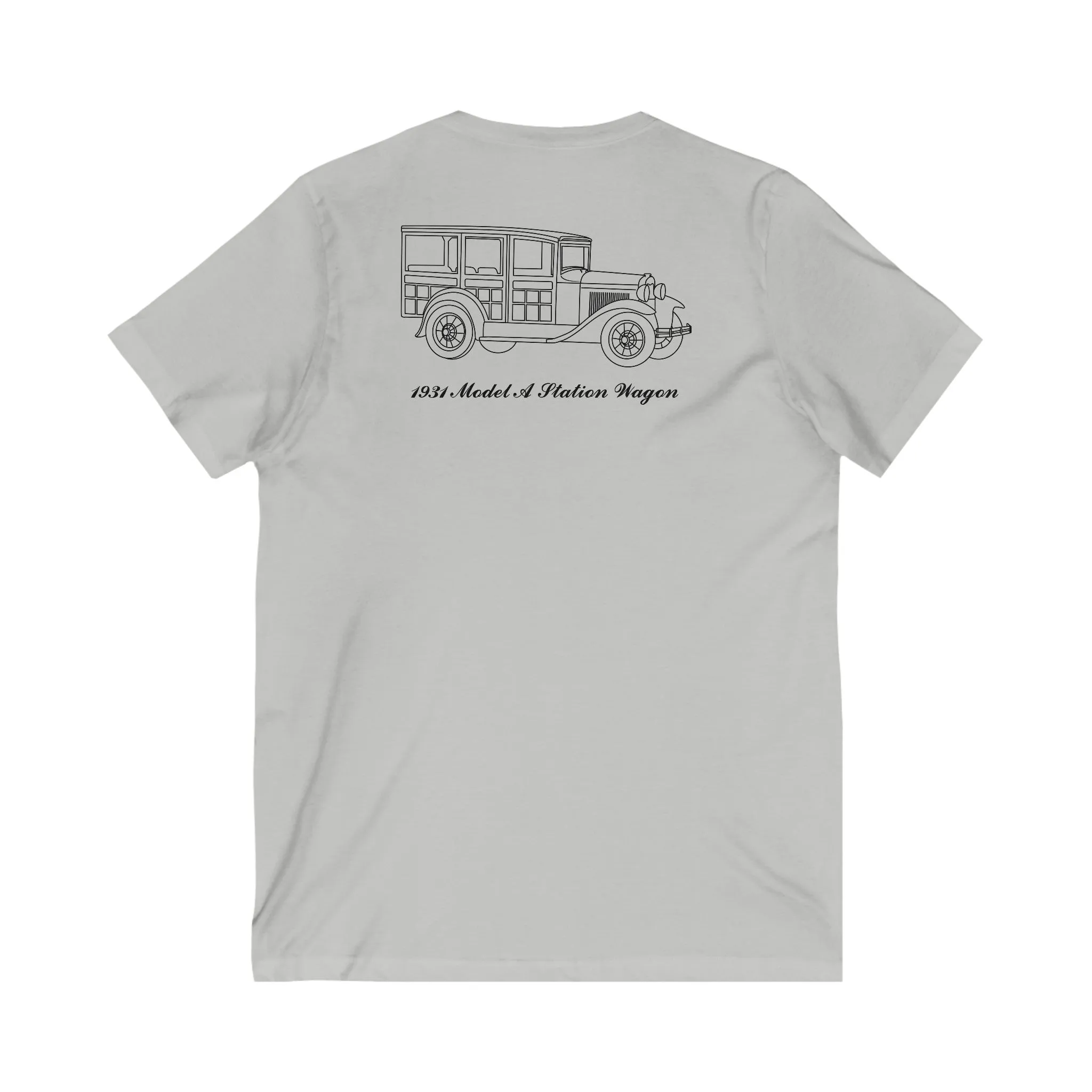 1931 Station Wagon Women's V-Neck Shirt