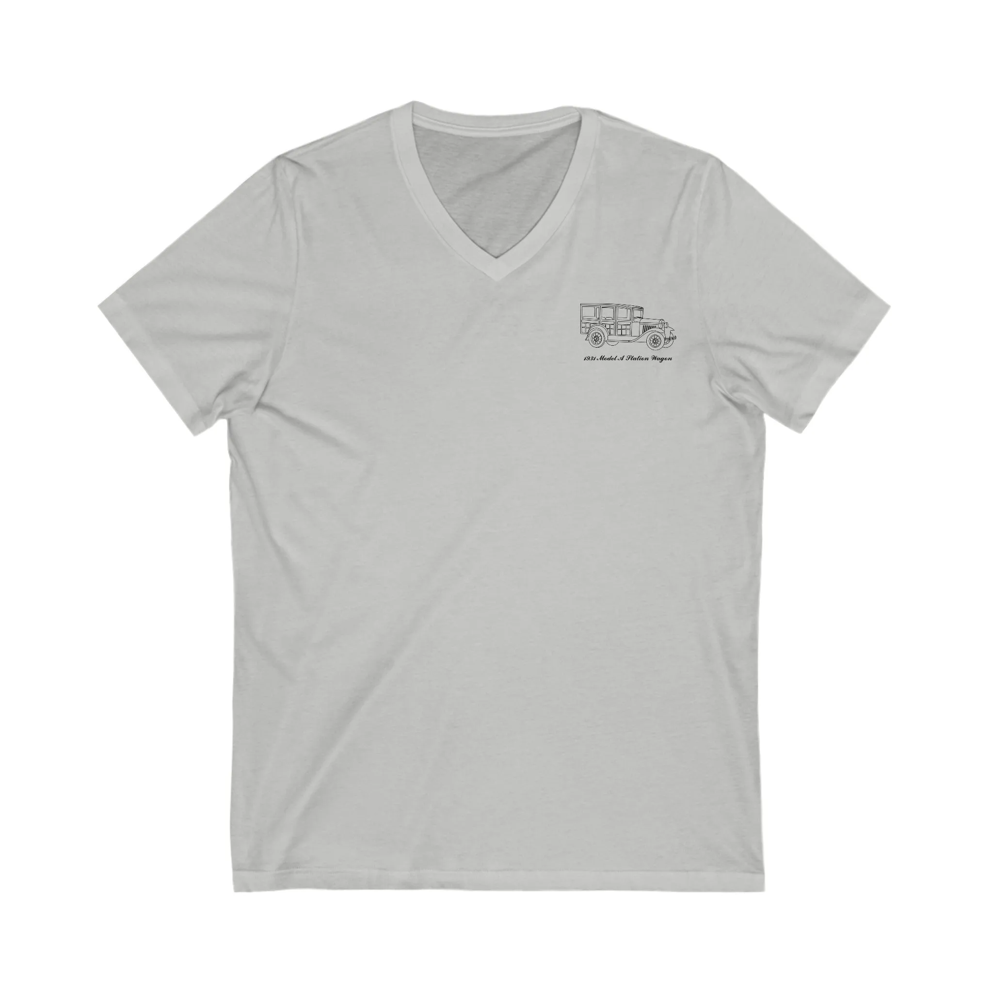 1931 Station Wagon Women's V-Neck Shirt