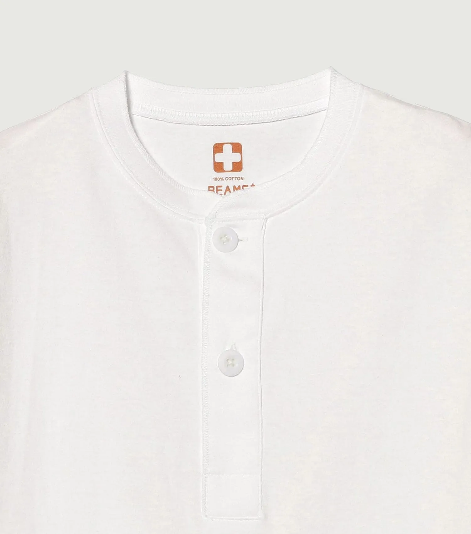 2 Pack Henley Tee White