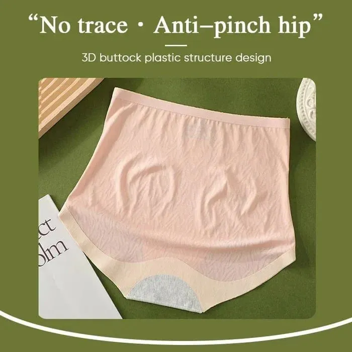 🎁2025 New Year Sale 49% OFF🔥Fresh Seamless High Waist Hip Lifting Tummy Control Panties