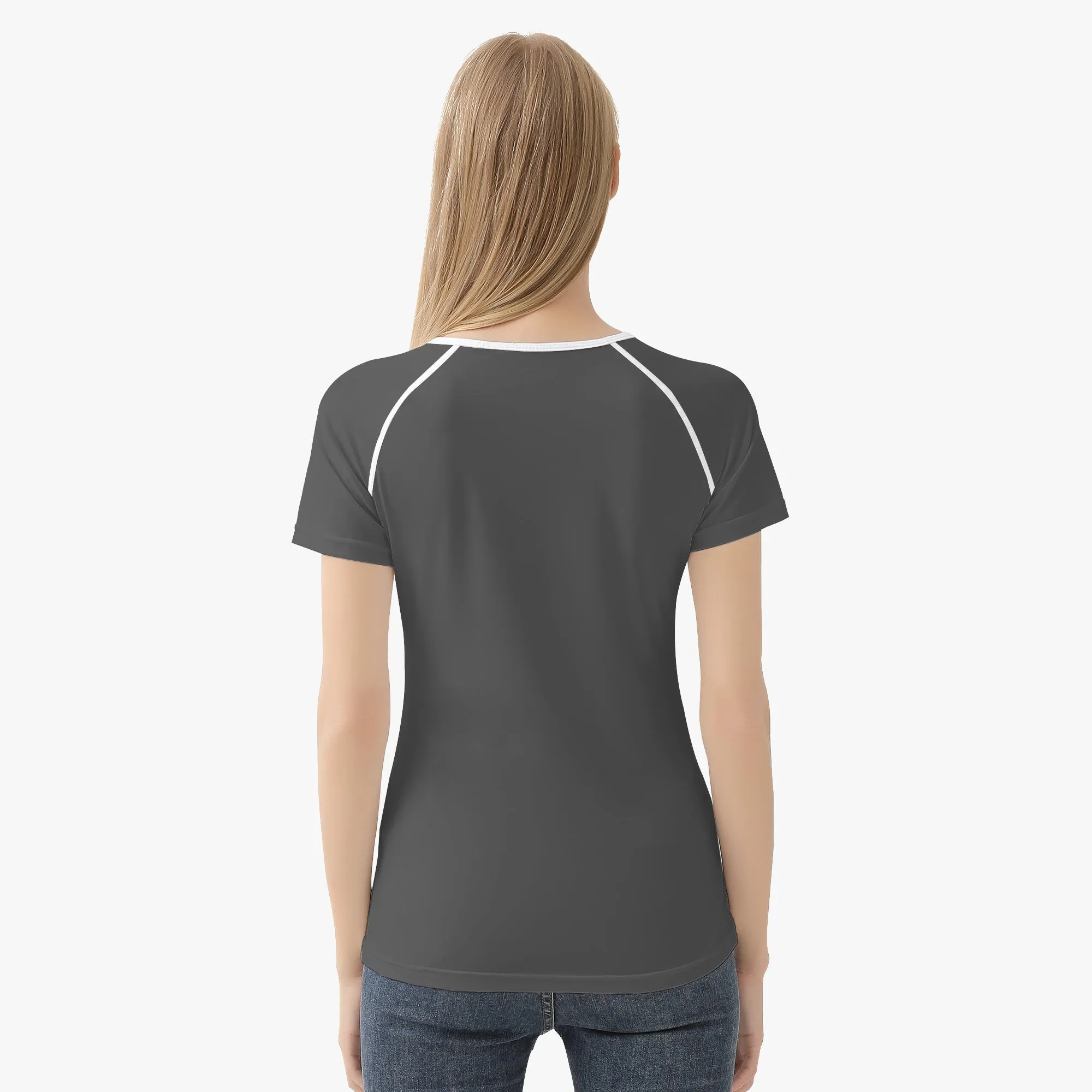 220. Handmade AOP Women T-shirt