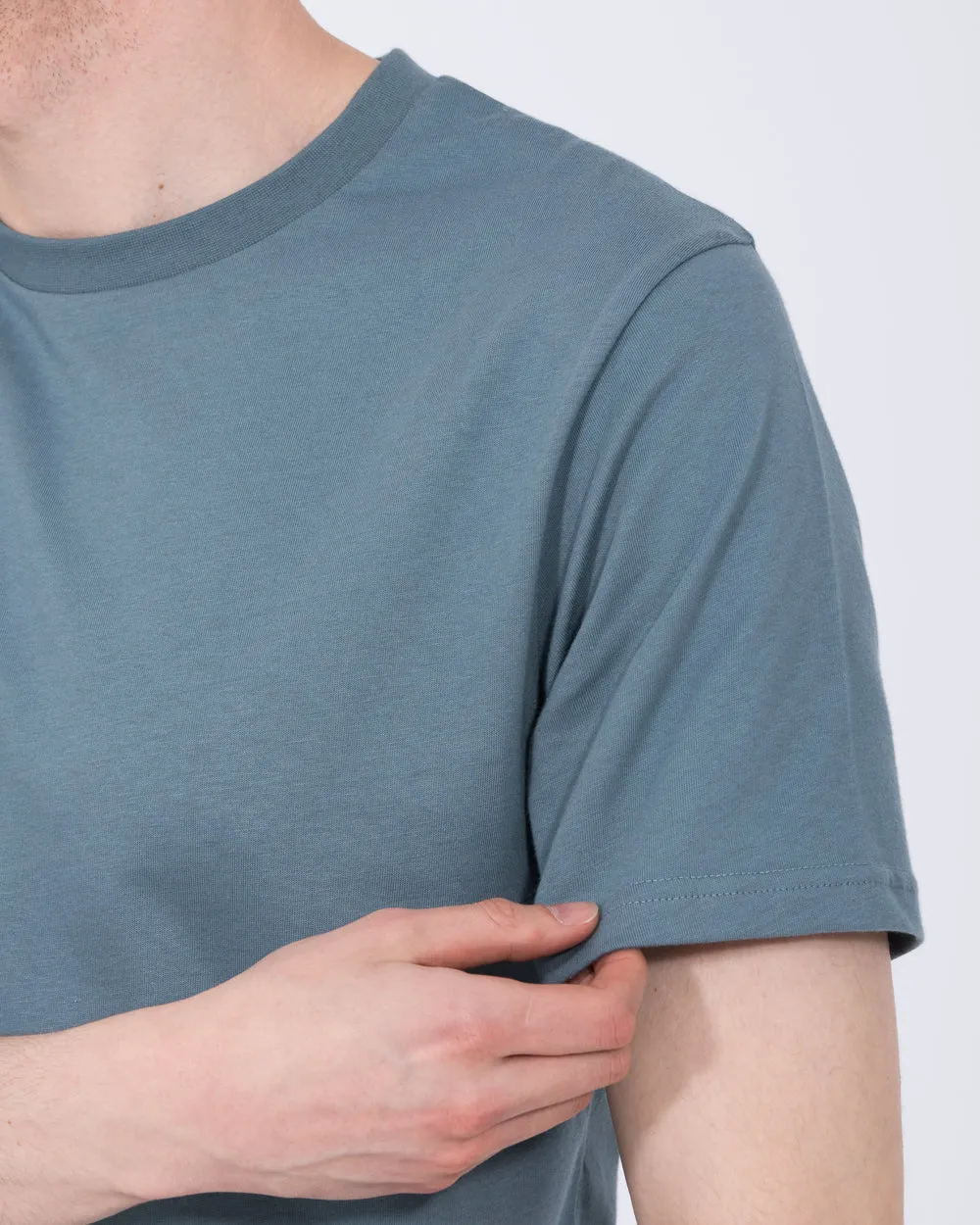 2t Lenny Tall Regular Fit T-Shirt (mid blue)