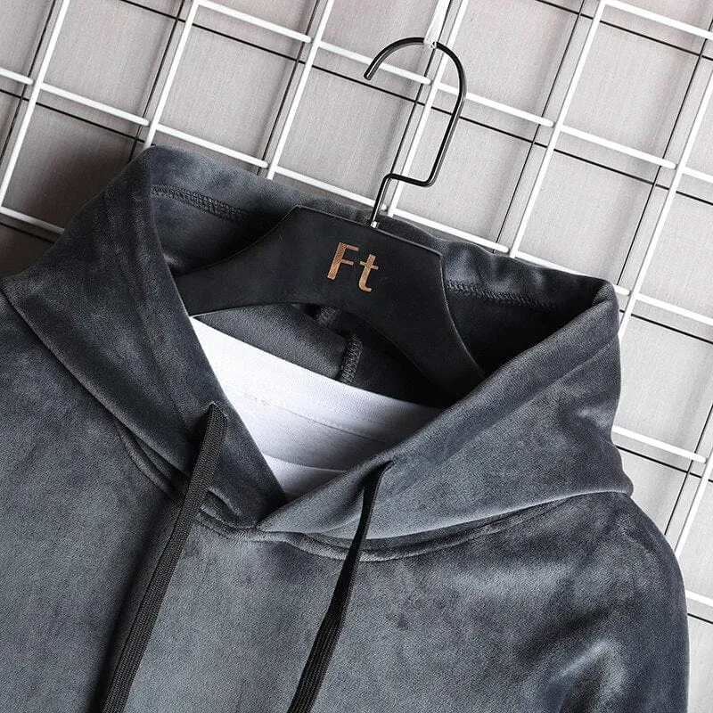 Ace Velvet Hoodie