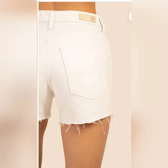 Ag Jeans Alexxis Short, Women's,White, 29 NWT