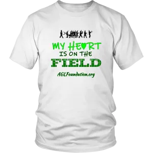 AGL Foundation My Heart is on the Field T-Shirt