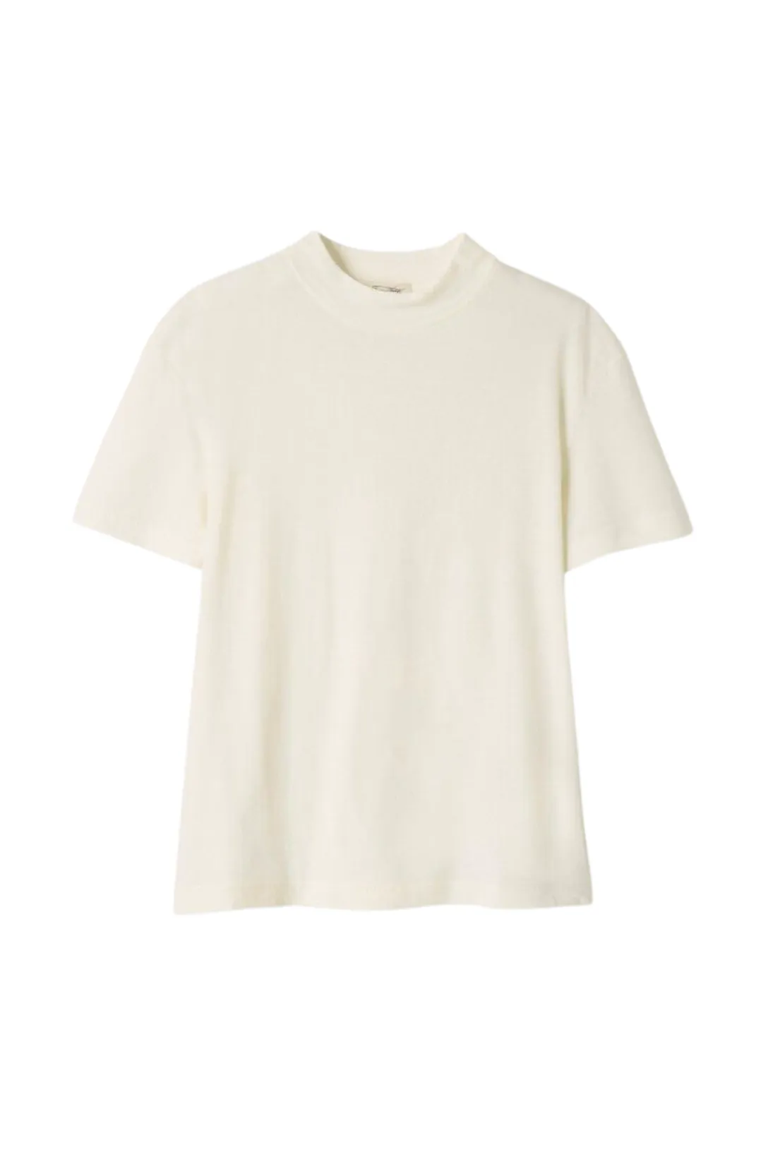 Aksun High Neck Tee - Blanc