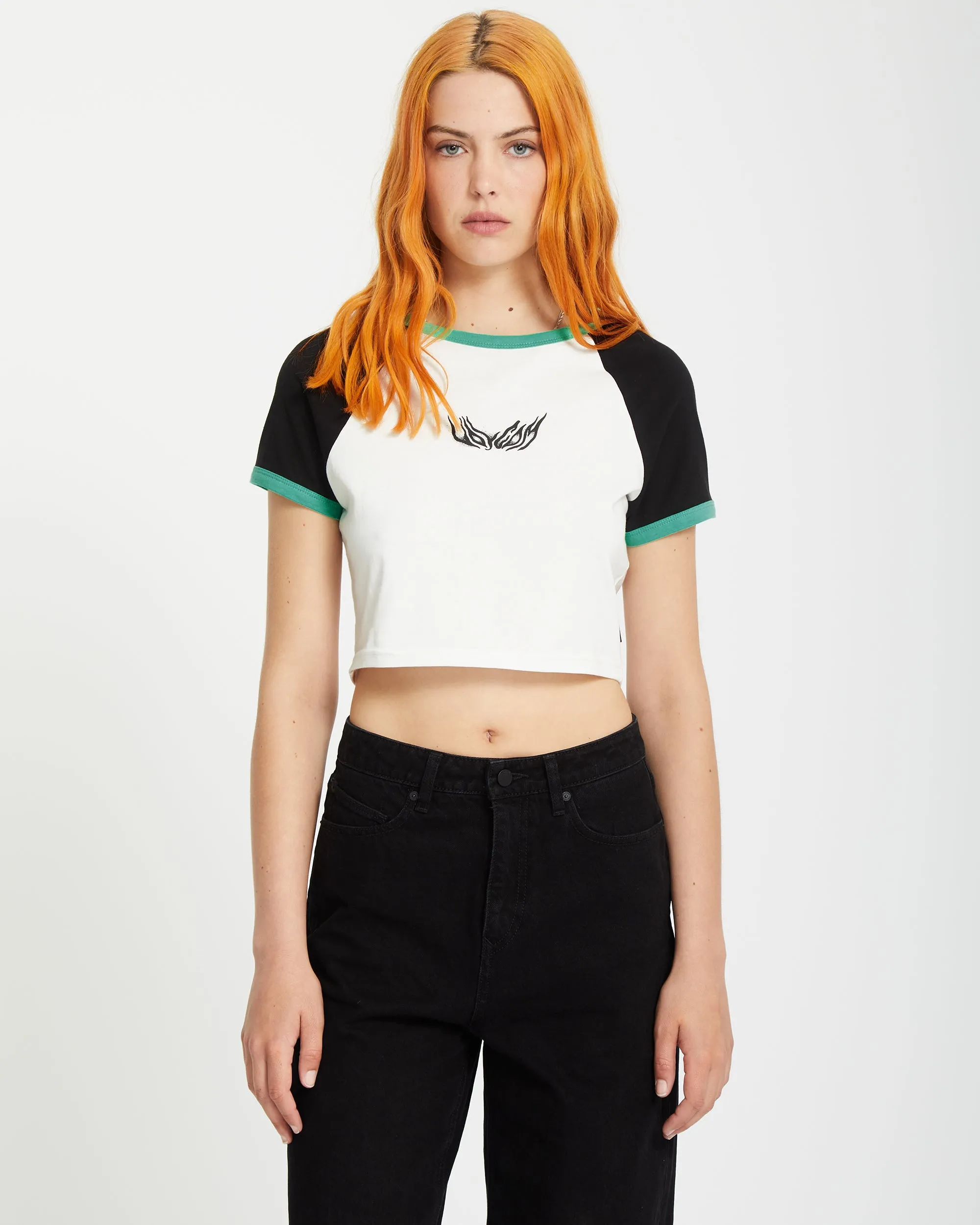 Alix 2 T-shirt - BLACK WHITE