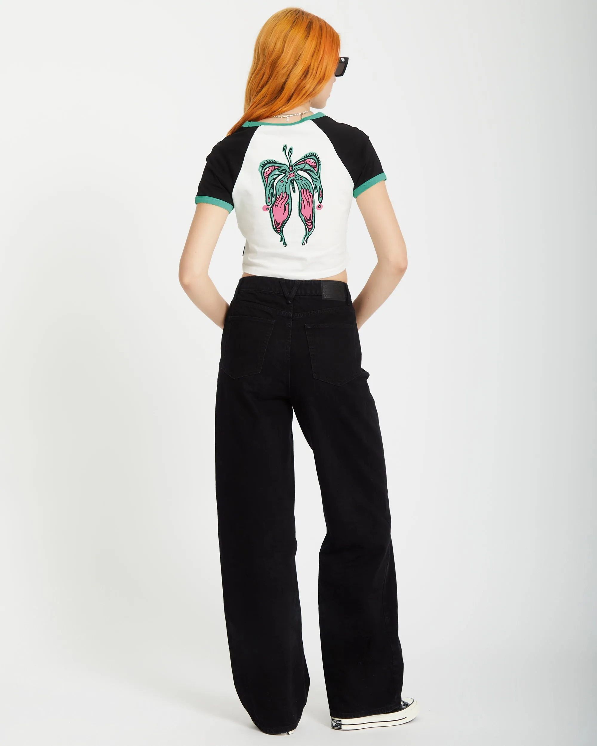 Alix 2 T-shirt - BLACK WHITE