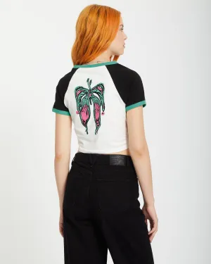 Alix 2 T-shirt - BLACK WHITE