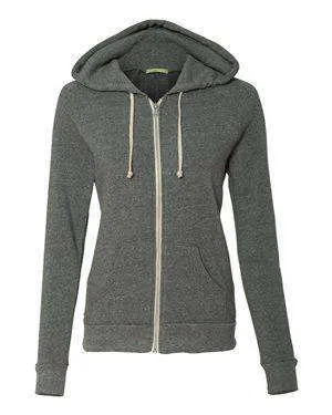 Alternative Women's Full-Zip Hoodie Sweatshirt - 9573