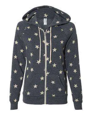 Alternative Women's Full-Zip Hoodie Sweatshirt - 9573