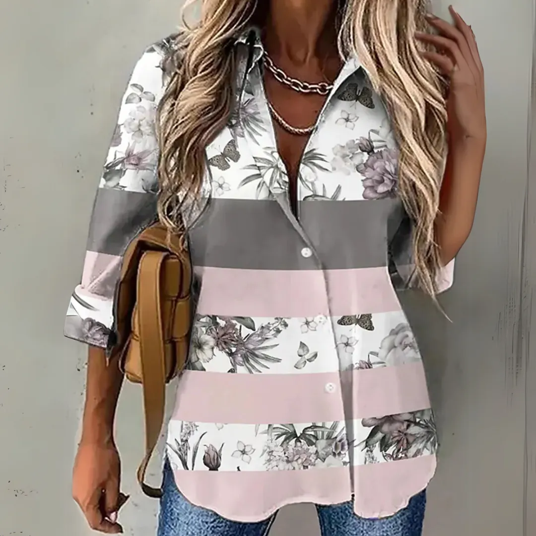 Anastasia | Casual Floral Top