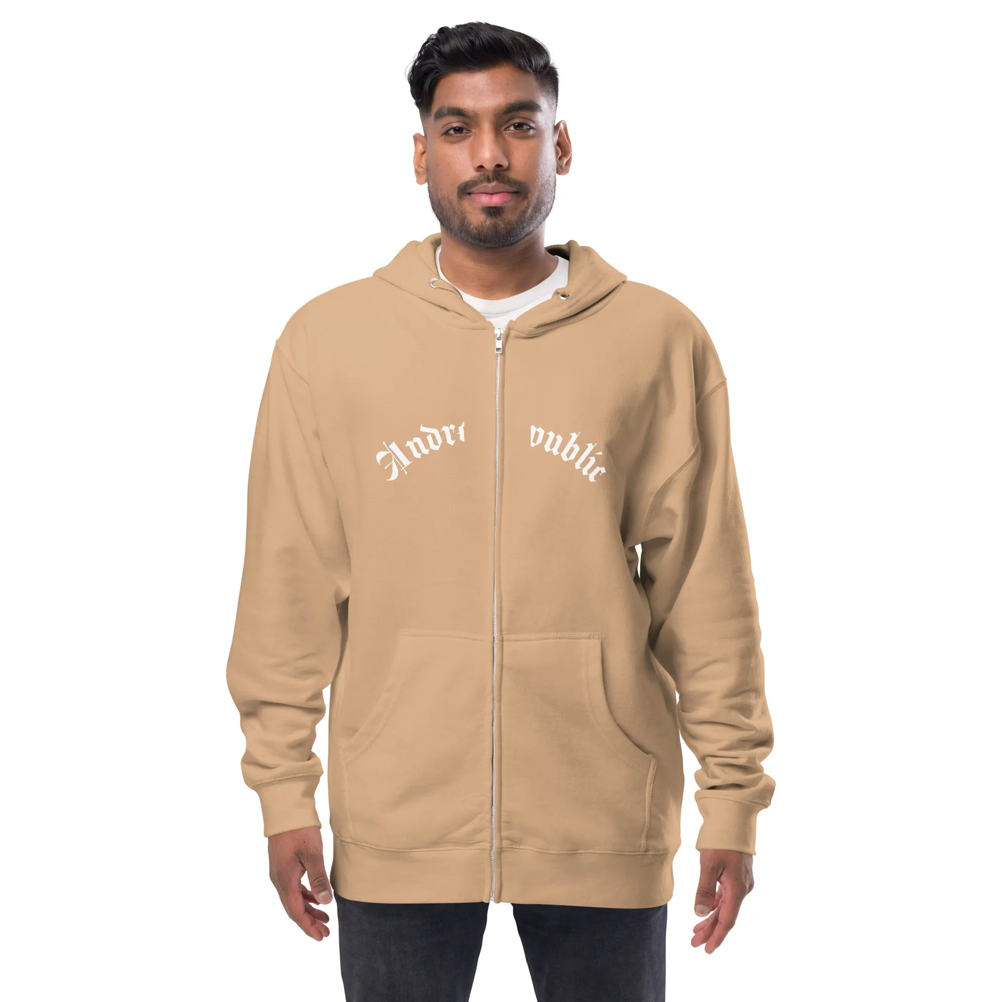 Andre Republic Unisex zip up hoodie