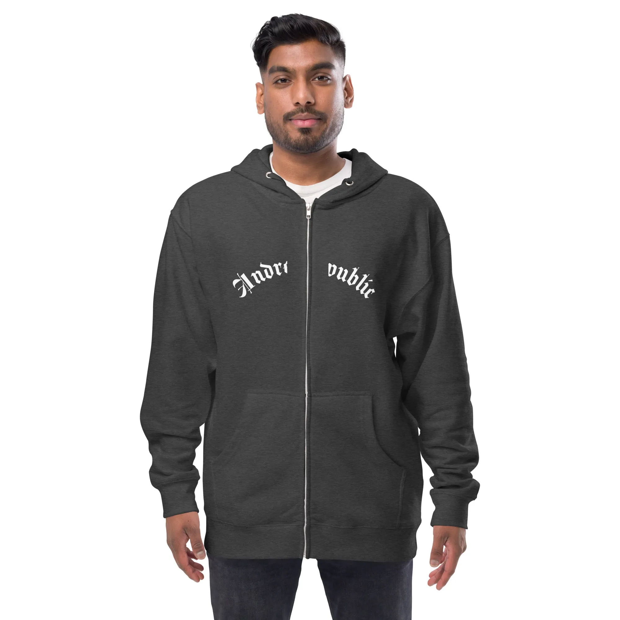 Andre Republic Unisex zip up hoodie