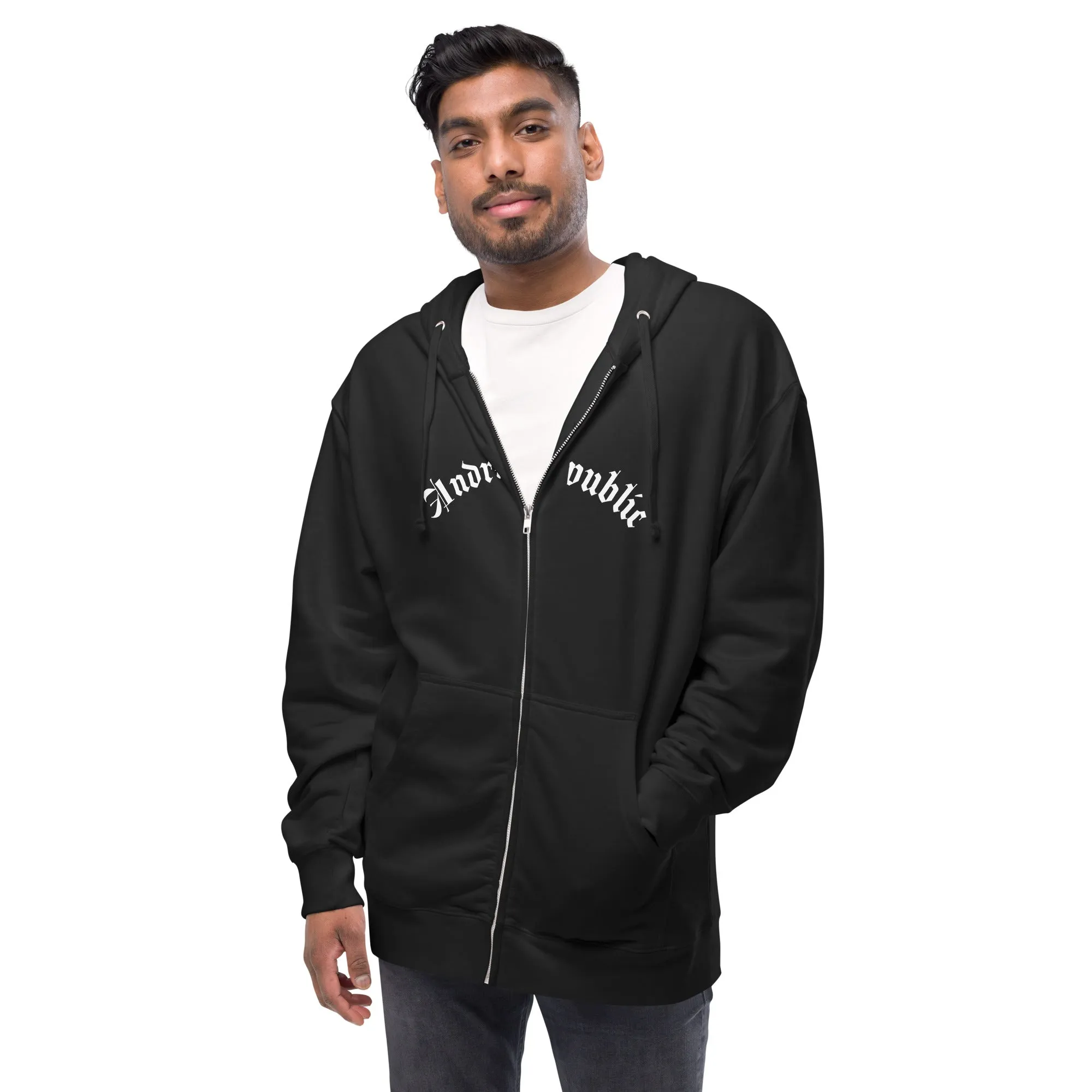Andre Republic Unisex zip up hoodie