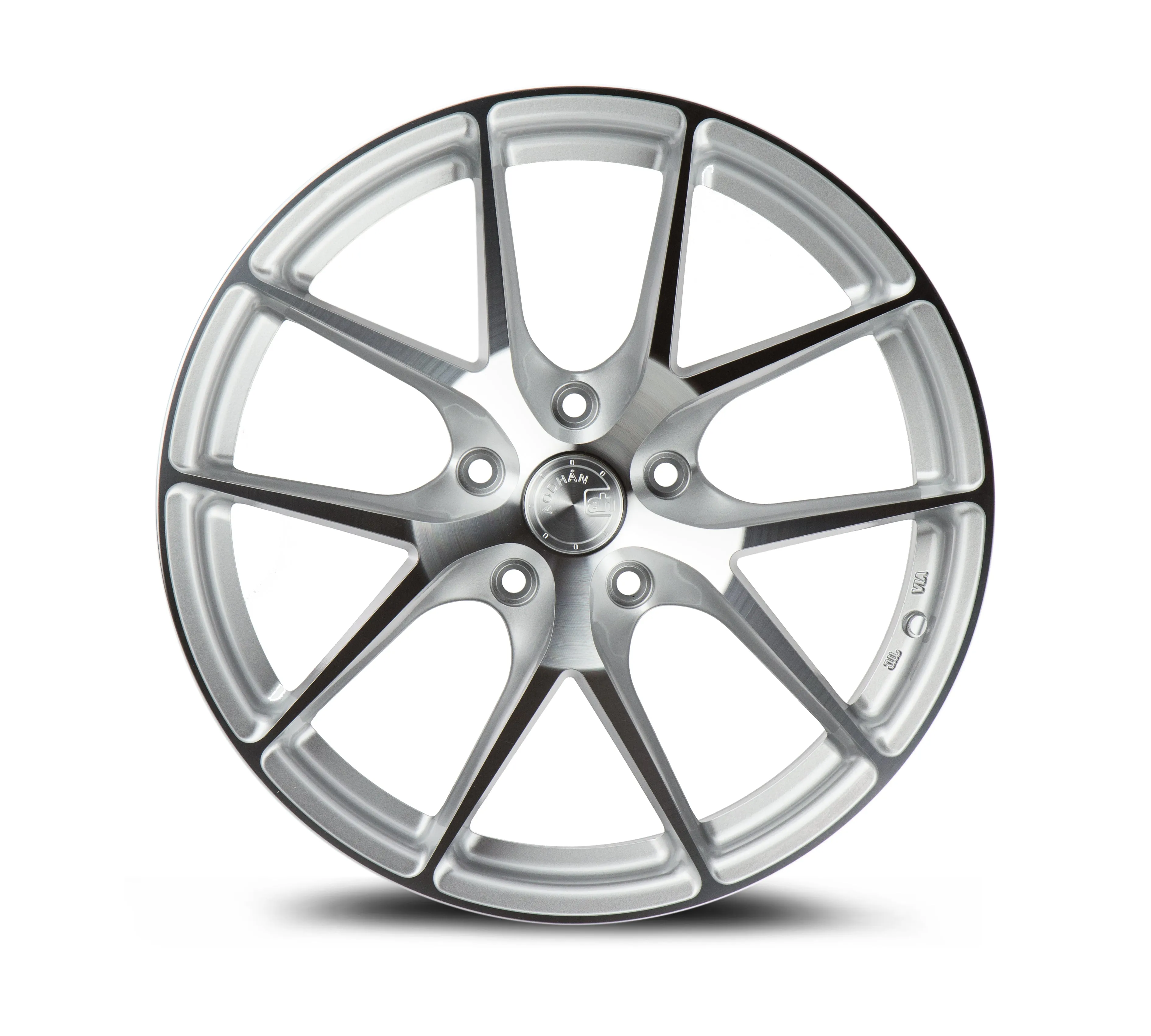 Aodhan LS007 18x9.0 5X100  30 Silver Machined Face
