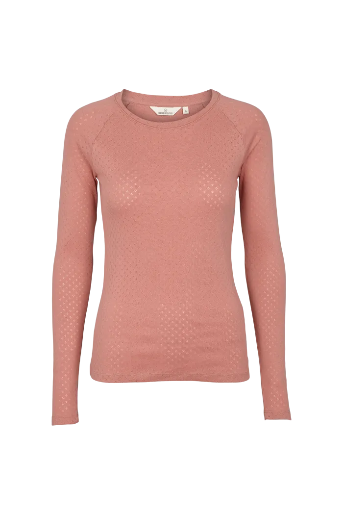 Arense LS Tee - Old Rose