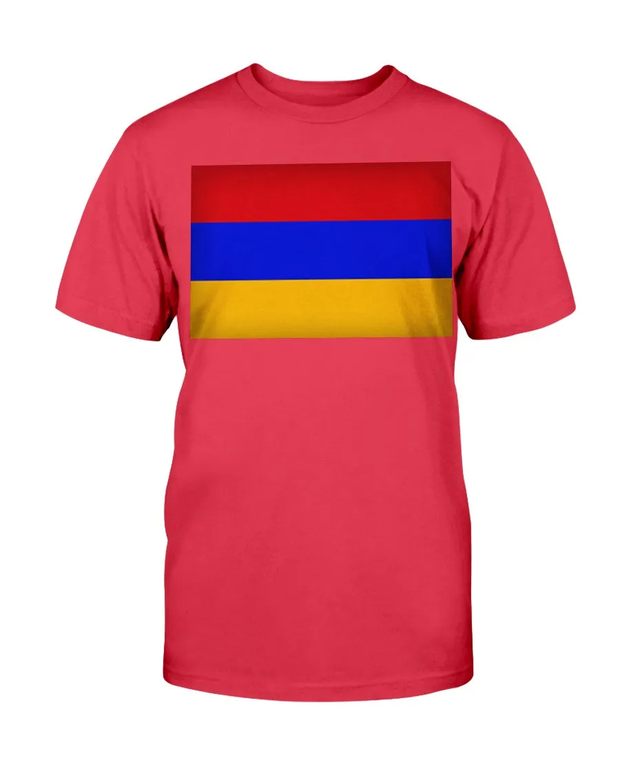 Armenian Flag Gildan Cotton T-Shirt