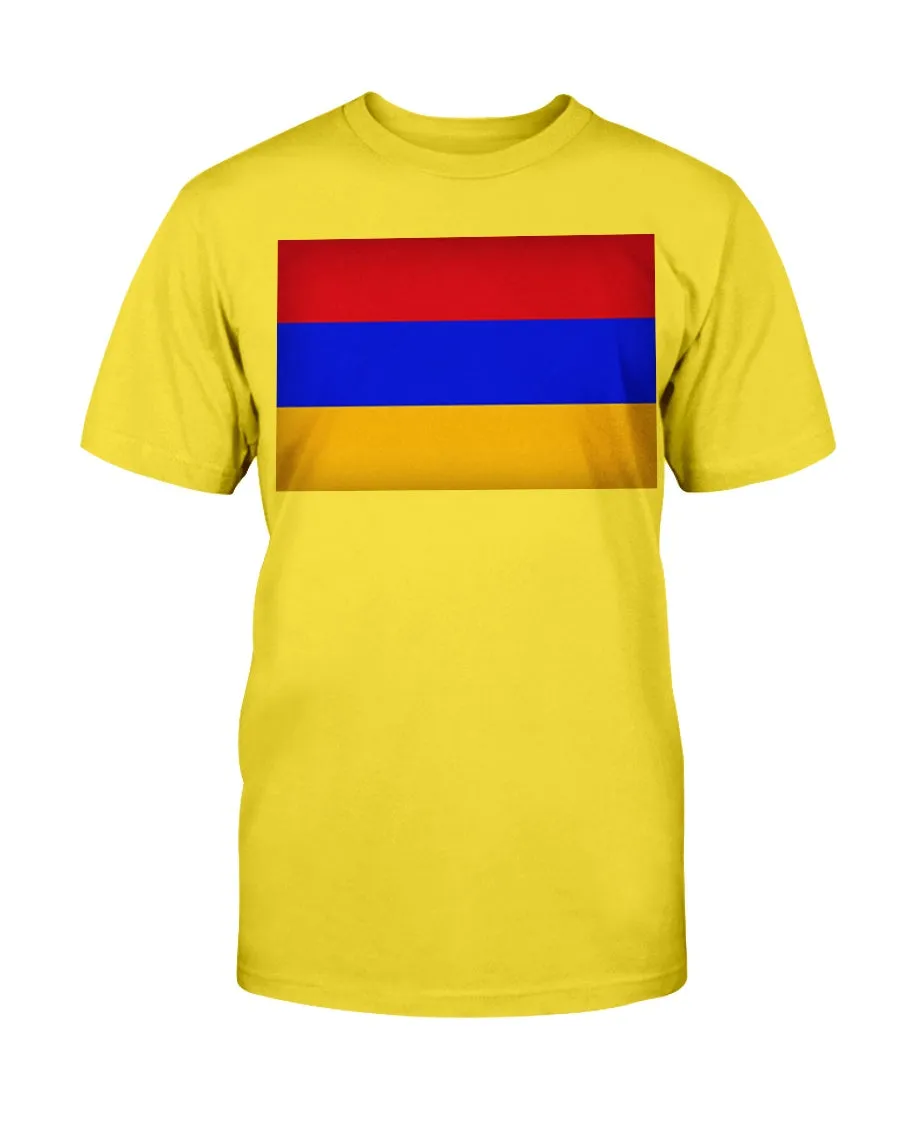Armenian Flag Gildan Cotton T-Shirt