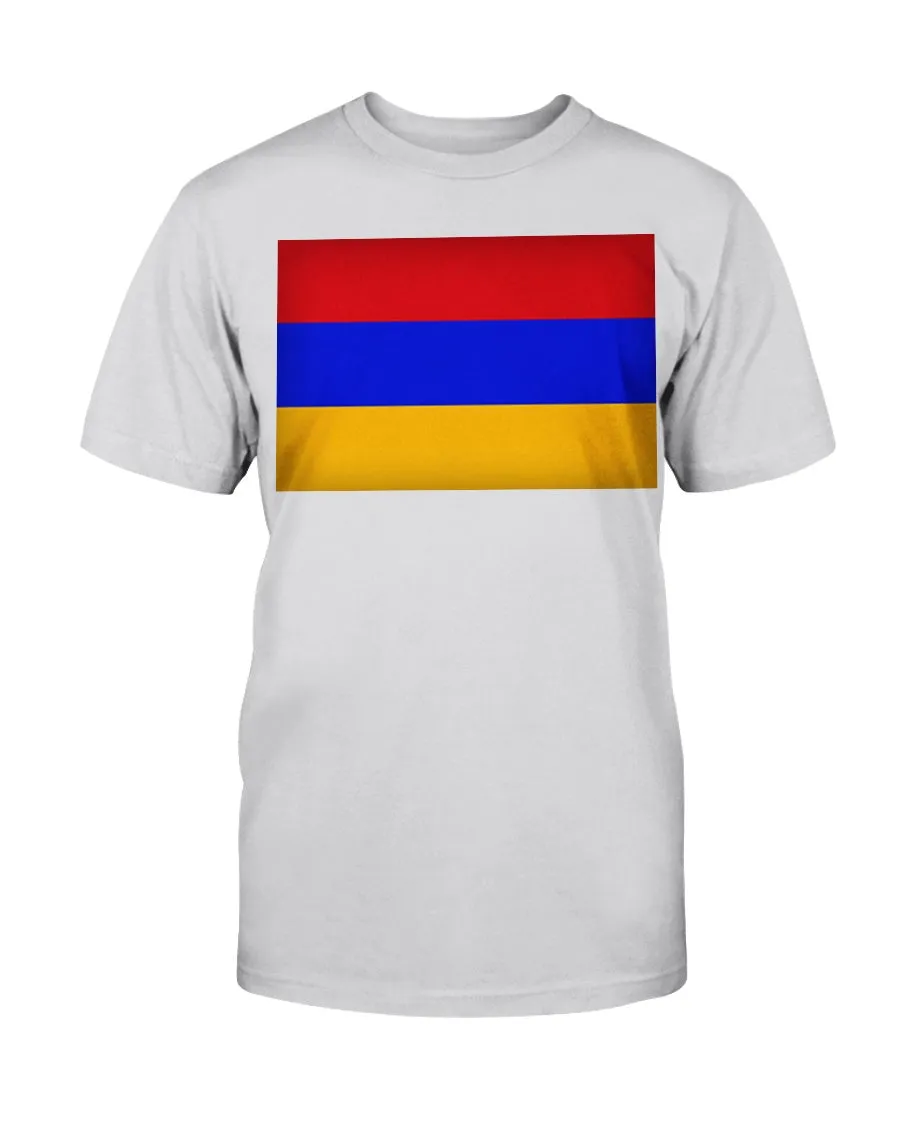 Armenian Flag Gildan Cotton T-Shirt