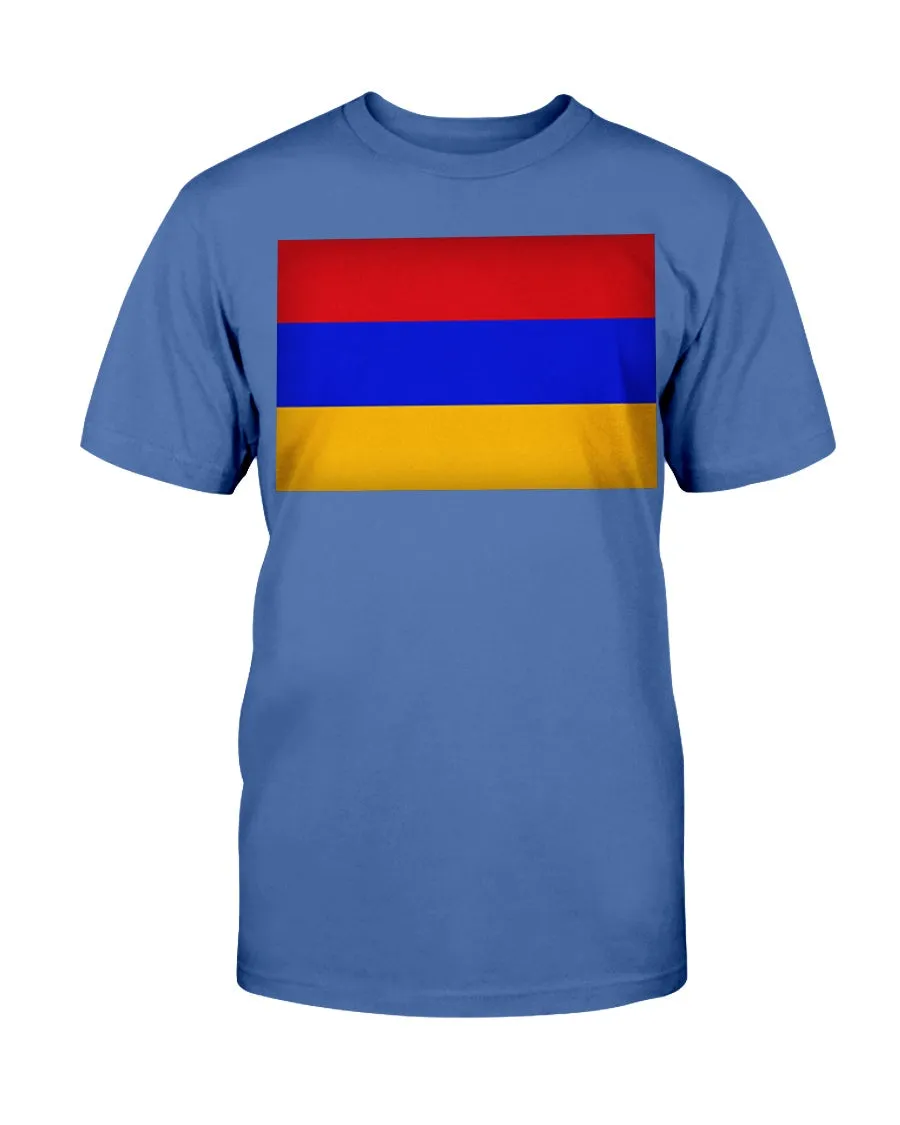 Armenian Flag Gildan Cotton T-Shirt