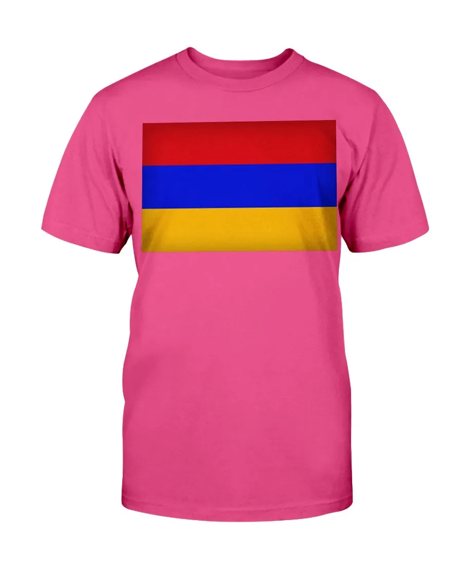 Armenian Flag Gildan Cotton T-Shirt