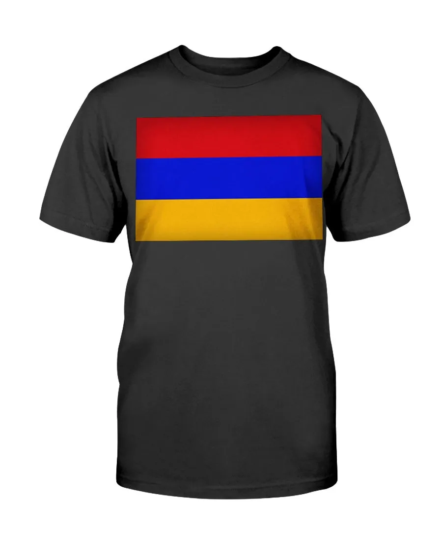 Armenian Flag Gildan Cotton T-Shirt