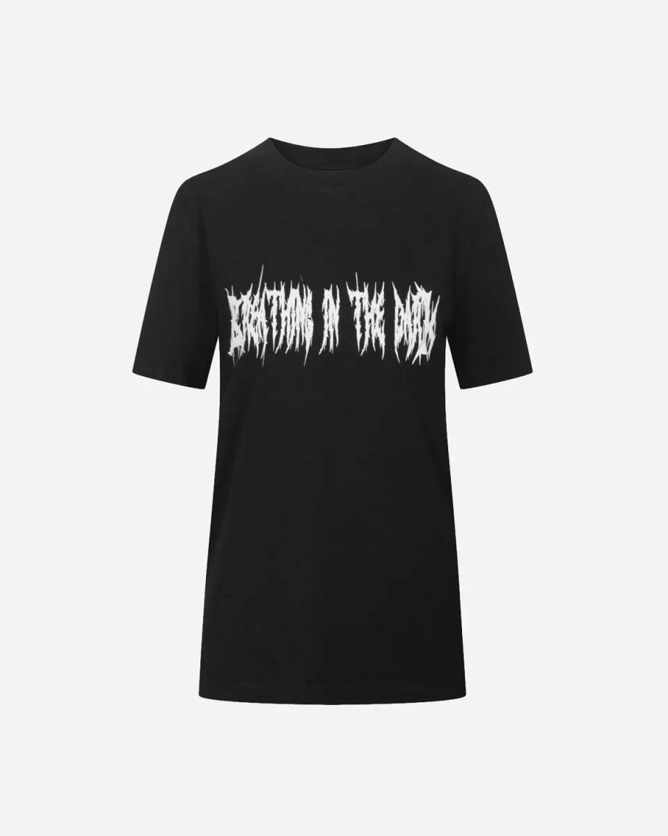 Artwork Tee Short Sleeve - Faded Black Dark Distress