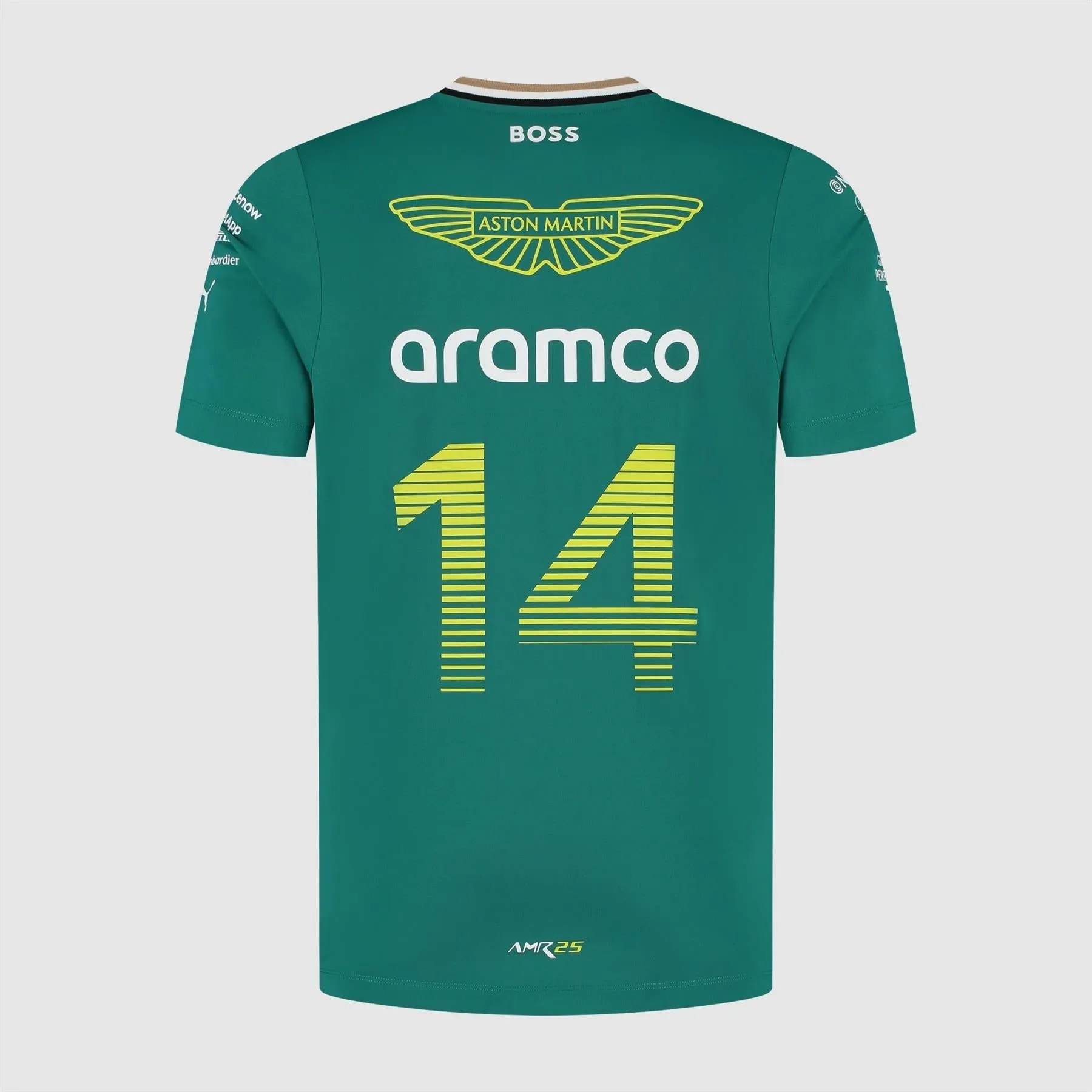 Aston Martin F1 Fernando Alonso Men's Driver T-Shirt | 2025