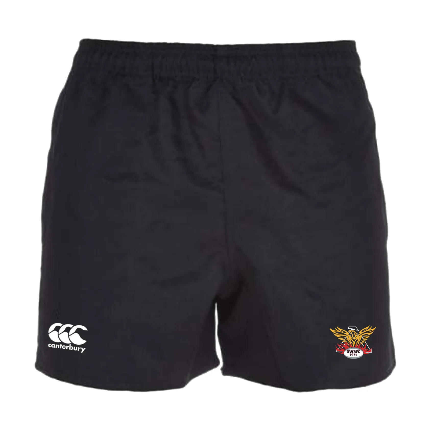 Atlanta Old White Rugby Professional Polyester Rugby Short by Canterbury