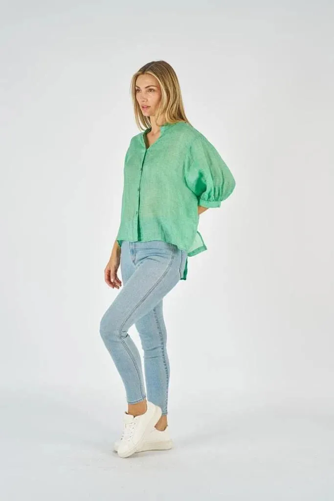Aurora Top - Spring Green