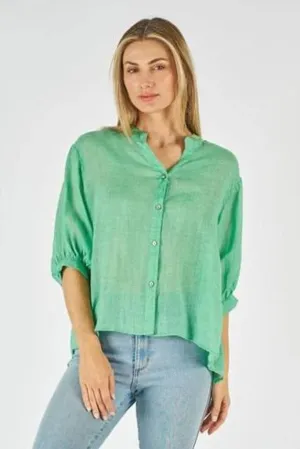 Aurora Top - Spring Green