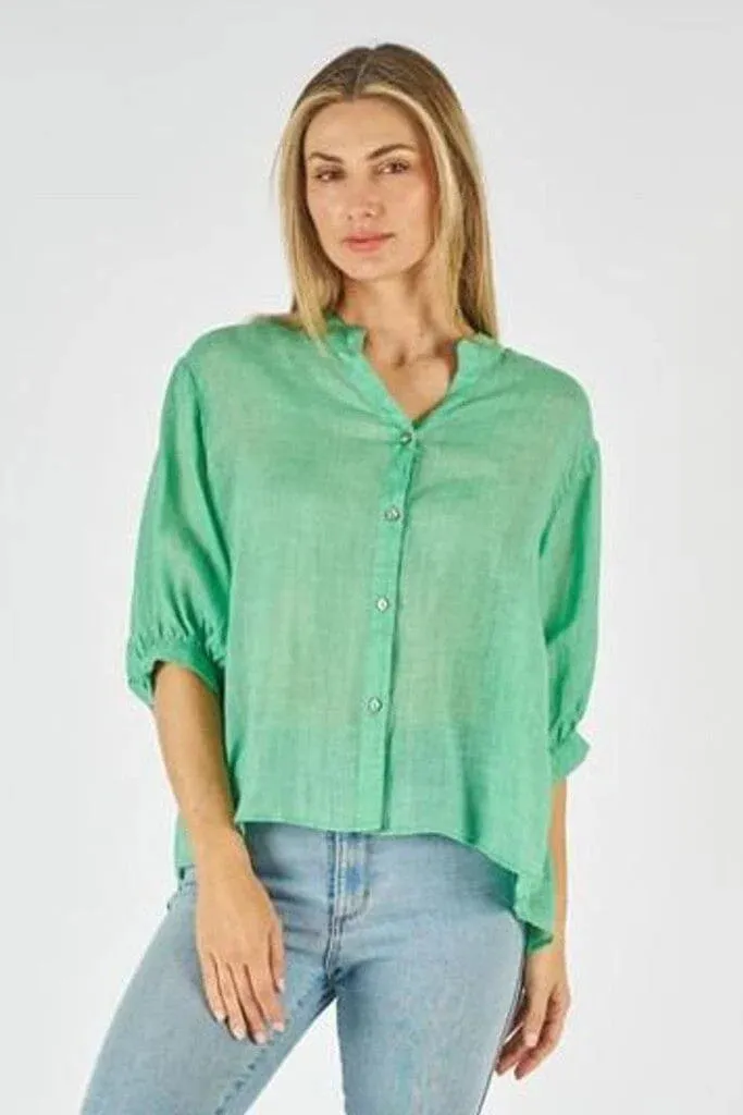 Aurora Top - Spring Green