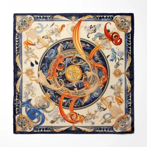 AUTHENTIC VINTAGE SILK POCKET SQUARE