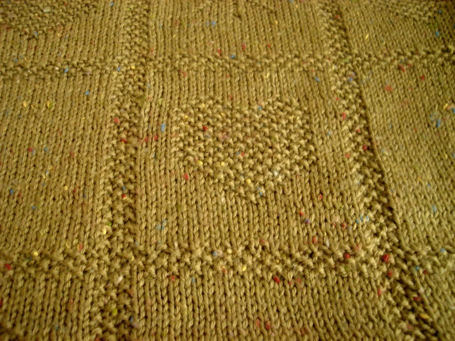 Baby Blanket, Textured Tweed