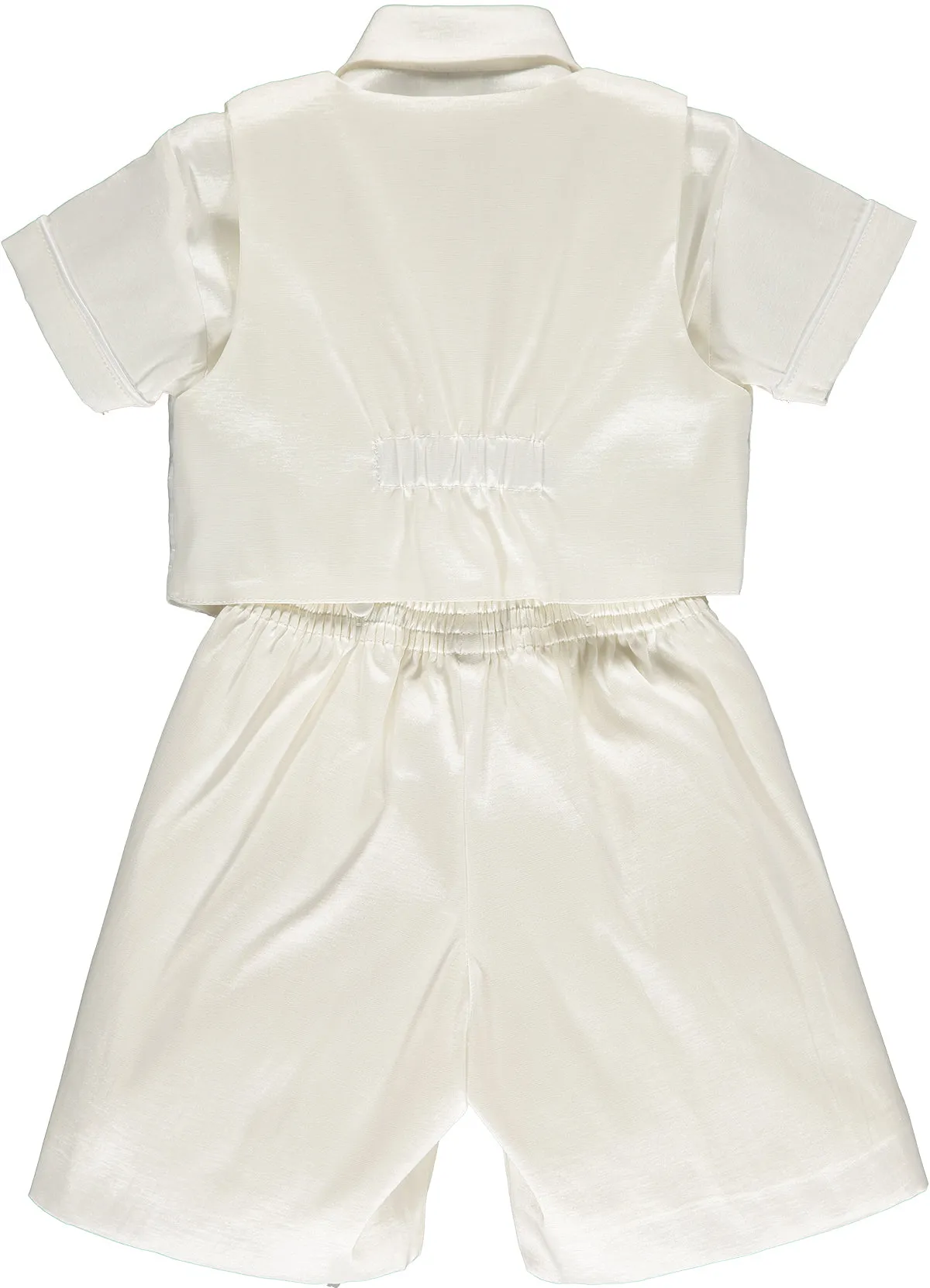 Baby Boy Ivory Set Suit - 3 Piece