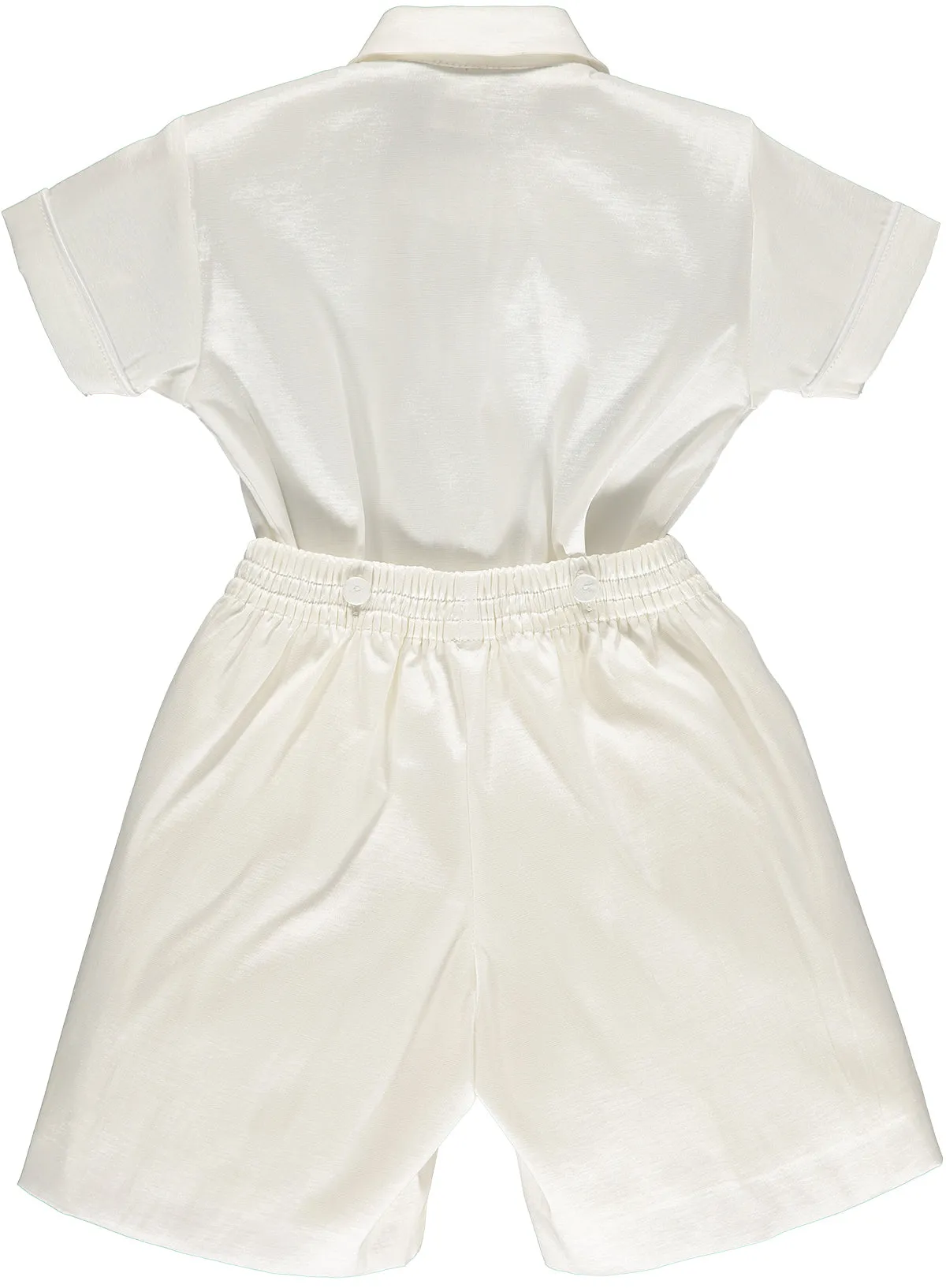 Baby Boy Ivory Set Suit - 3 Piece