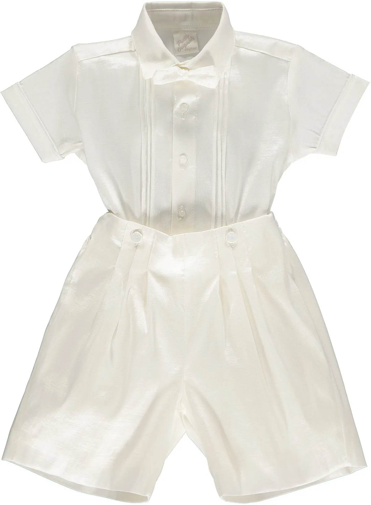 Baby Boy Ivory Set Suit - 3 Piece