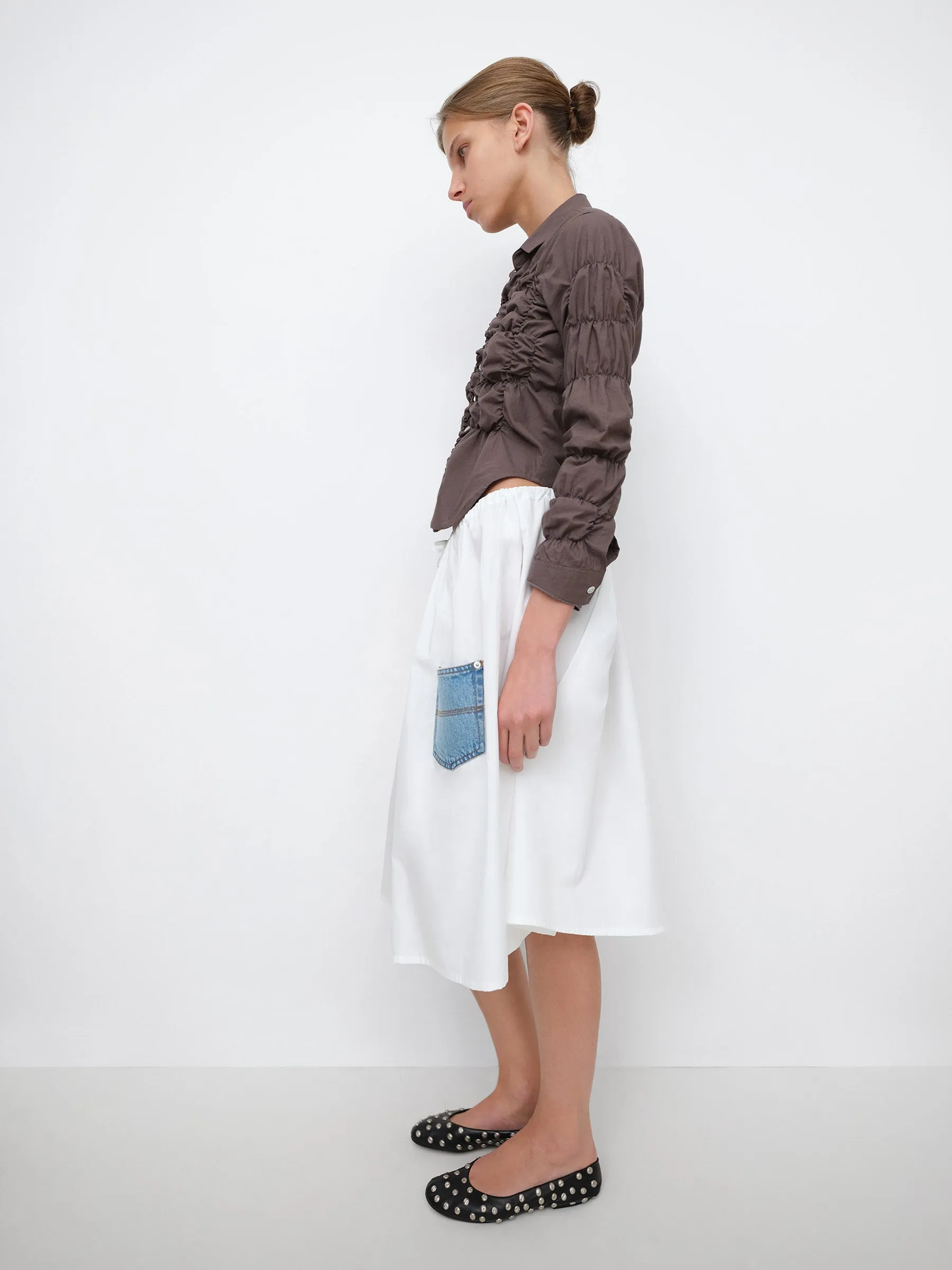 Baggy Midi Skirt