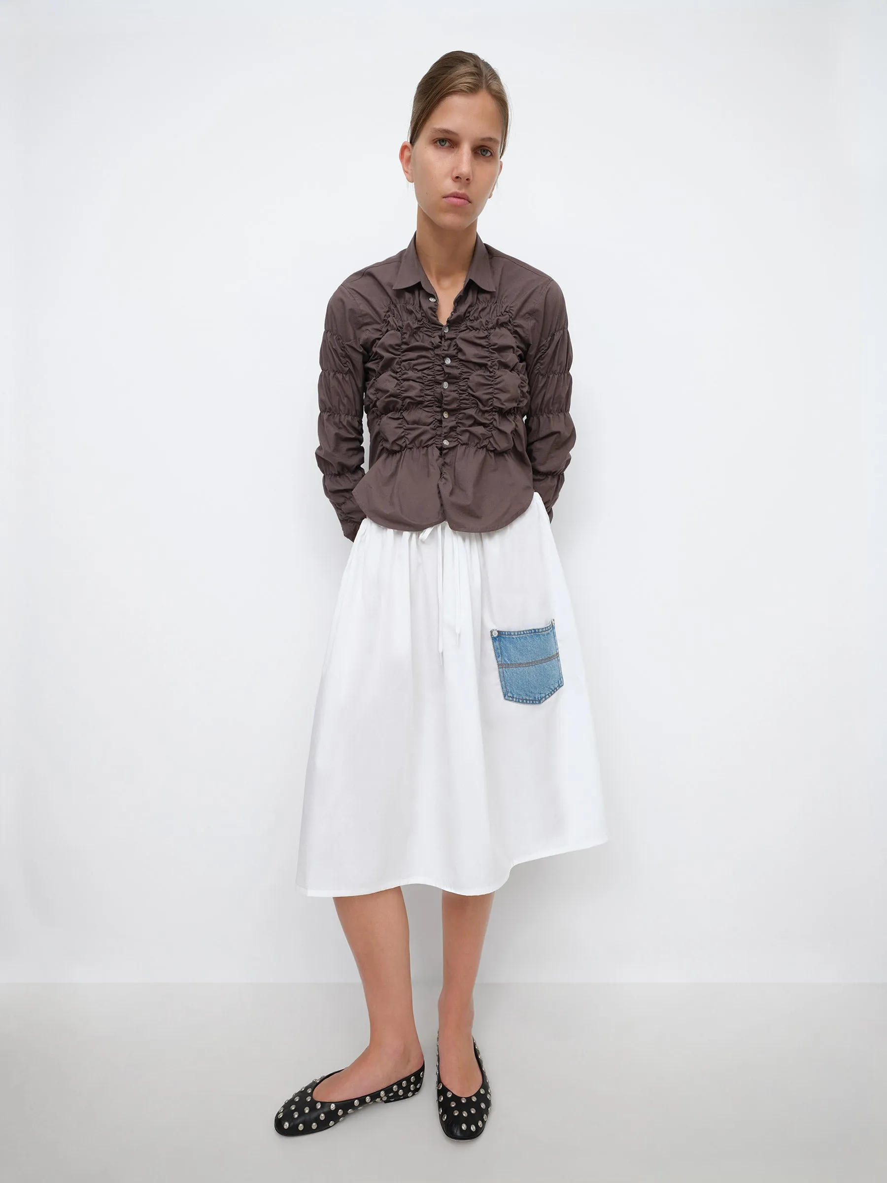 Baggy Midi Skirt