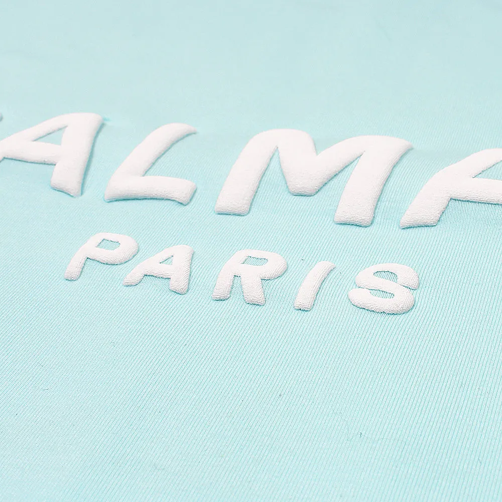 Balmain Sky Blue T-Shirt