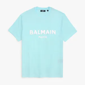 Balmain Sky Blue T-Shirt